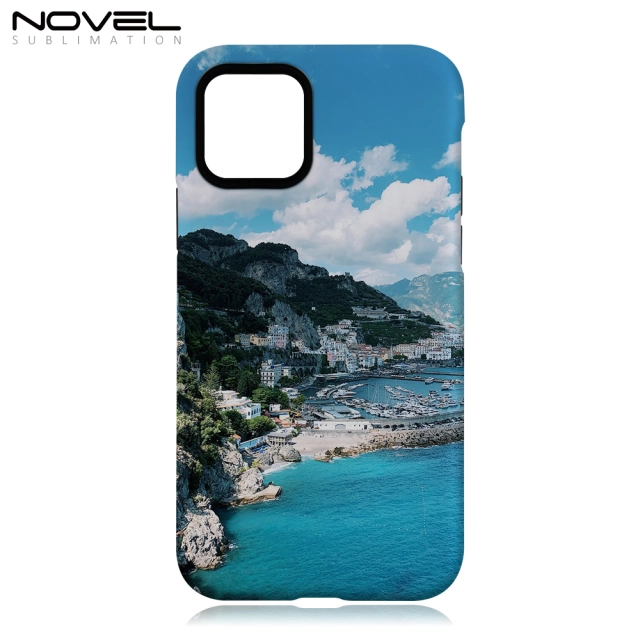 Custom Blank 3D 2IN1 Sublimation Case For iPhone 11 6.1&quot;