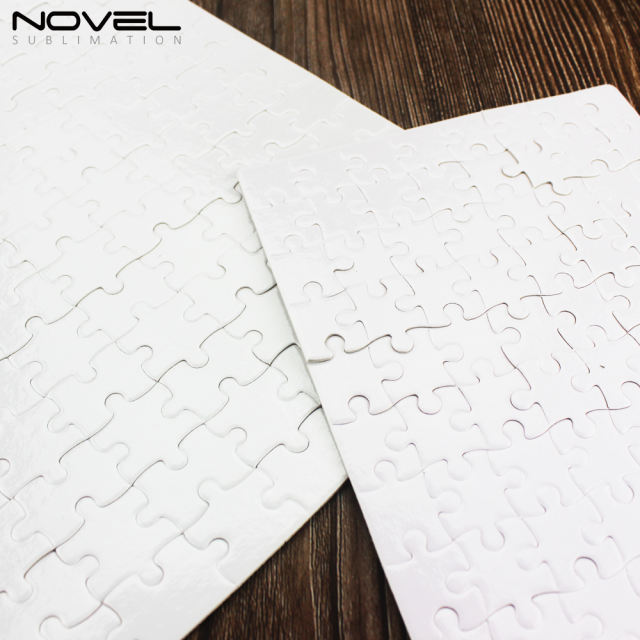 24 Sheets Sublimation Blank Puzzle 120 Pieces A4 Jigsaw Puzzles DIY Heat  Press Blank Puzzle Craft for Heat Press Thermal Transfer Make Your Own