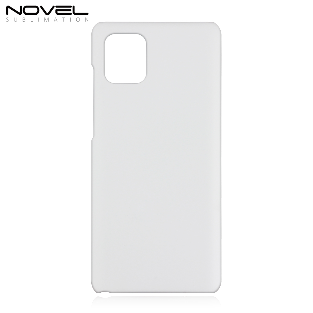 Blank Sublimation 3D Hard Plastic Phone Case For Galaxy Note 10 Lite/ A81