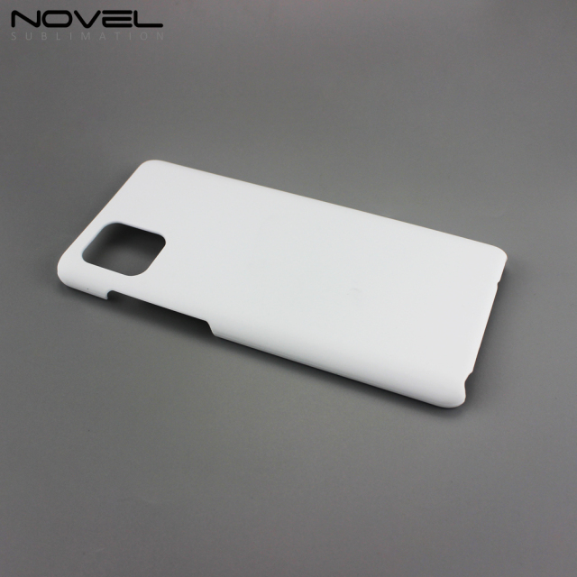 Blank Sublimation 3D Hard Plastic Phone Case For Galaxy Note 10 Lite/ A81