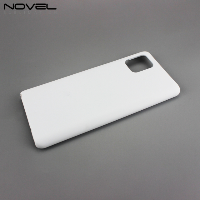 Blank Sublimation 3D Hard Plastic Phone Case For Galaxy Note 10 Lite/ A81