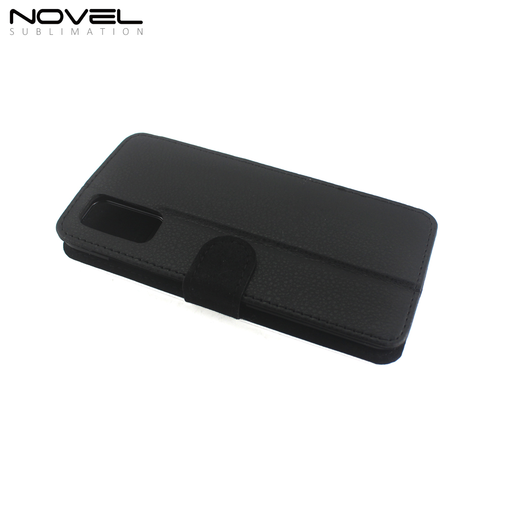 Custom Sublimation PU Leather Flip Phone Cover For Galaxy S20/ S20 FE/ S21 FE