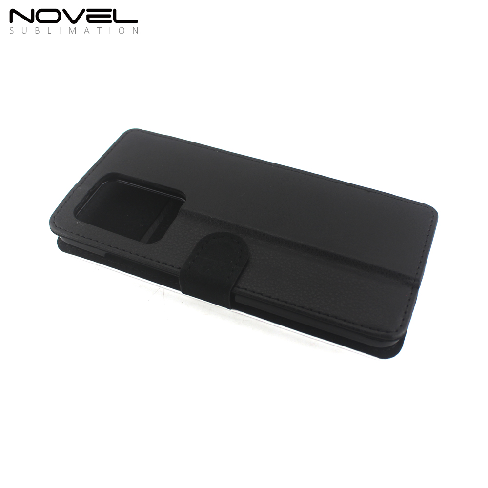 PU Flip Phone Wallet For Galaxy S20 Ultra Sublimation Case