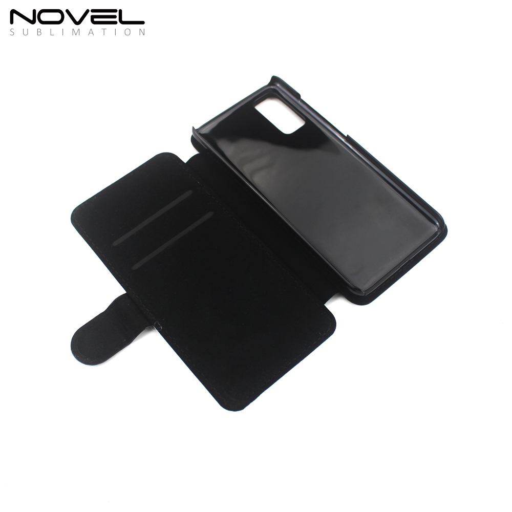 Custom Sublimation PU Leather Flip Phone Cover For Galaxy S20/ S20 FE/ S21 FE