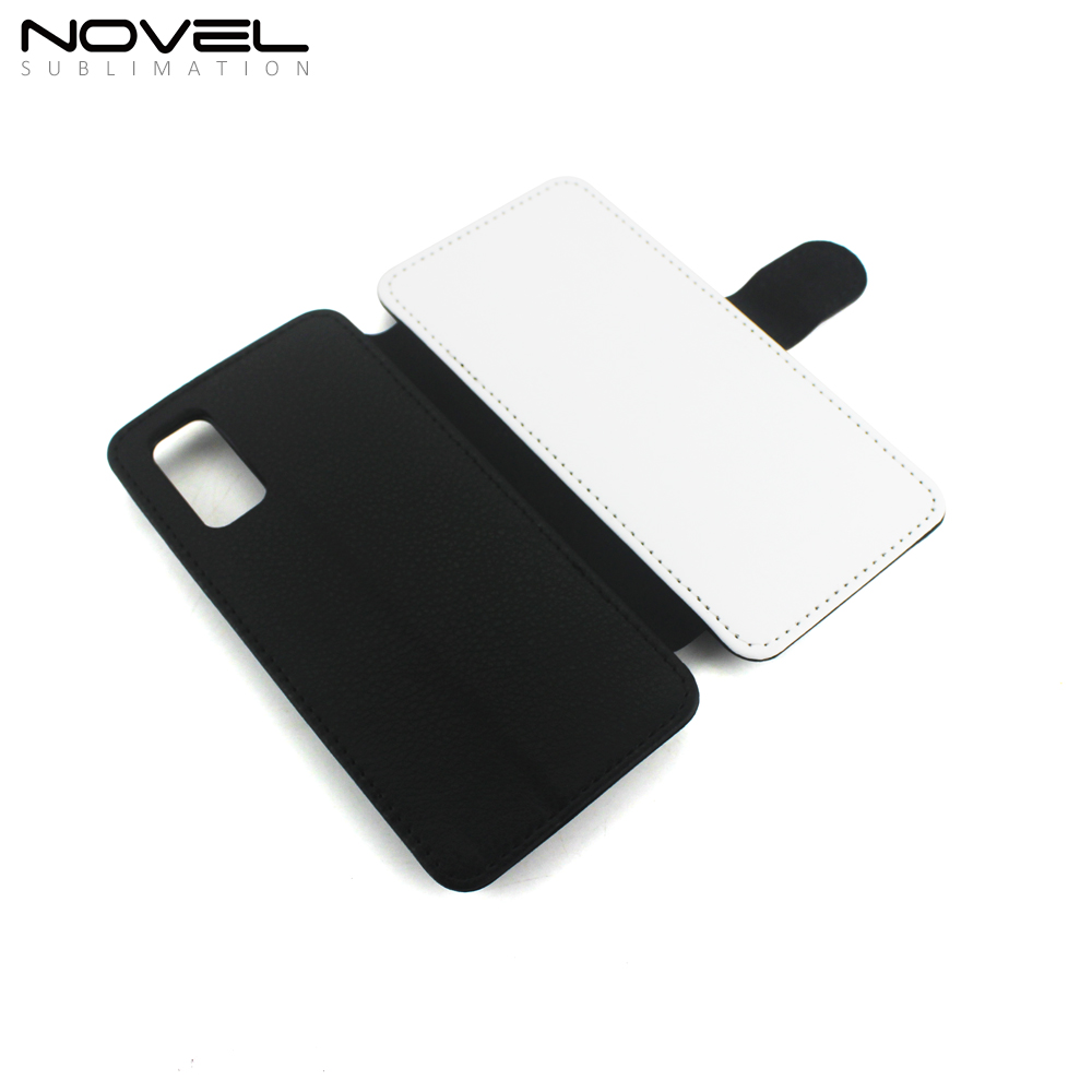 Custom Sublimation PU Leather Flip Phone Cover For Galaxy S20/ S20 FE/ S21 FE