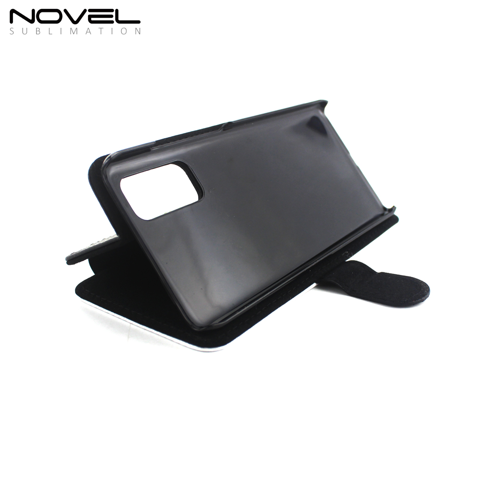 Custom Sublimation PU Leather Flip Phone Cover For Galaxy S20/ S20 FE/ S21 FE