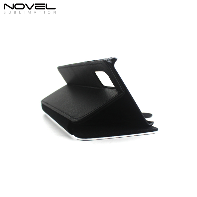 Custom Sublimation PU Leather Flip Phone Cover For Galaxy S20