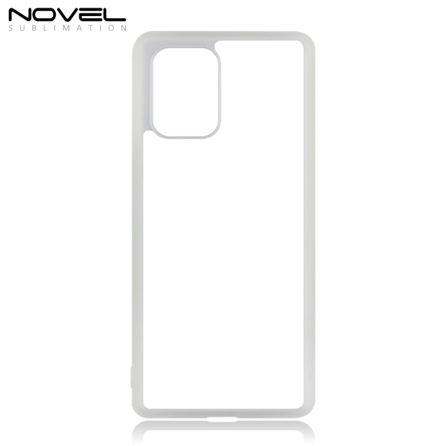 Blank Sublimation 2D TPU Rubber Cell Phone Case For Galaxy A91/ S10 Lite