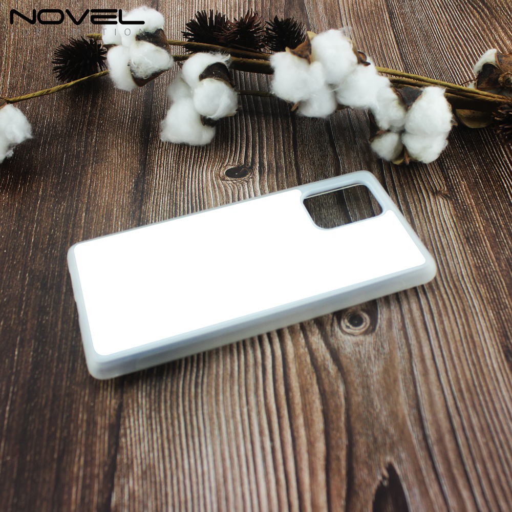 Blank Sublimation 2D TPU Rubber Cell Phone Case For Galaxy A91/ S10 Lite