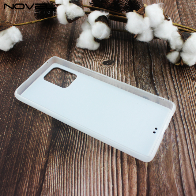 Blank Sublimation 2D TPU Rubber Cell Phone Case For Galaxy A91/ S10 Lite
