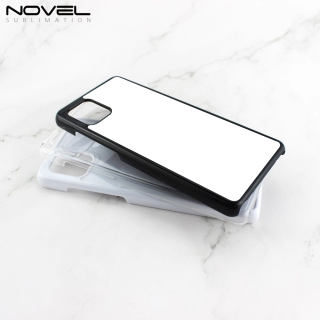 DIY Custom Plastic Sublimation 2D Cell Phone Case For Galaxy Note 10 Lite/ A81