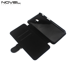 Custom PU Flip Phone Shell For Galaxy J6 Plus Sublimation Phone Bag