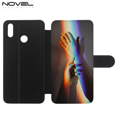 Sublimation PU Flip Phone Housing For Honor View 10 Lite/ Honor 8X
