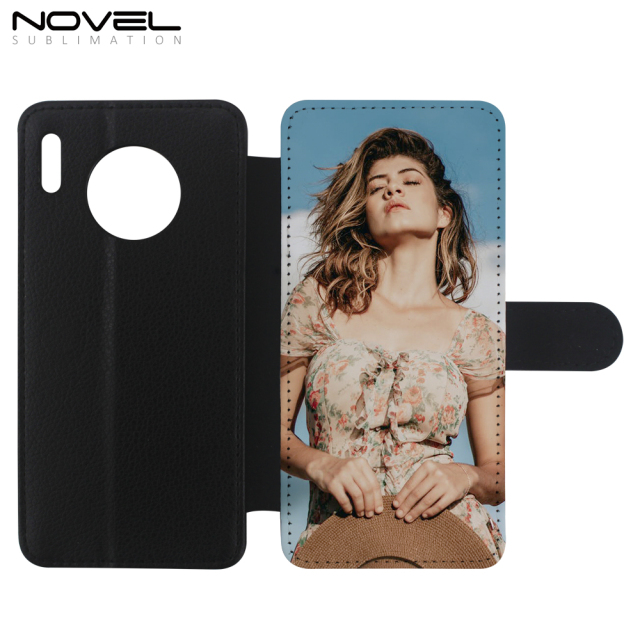 Personalized Leather PU Flip Phone Wallet For Huawei Mate 30 Pro