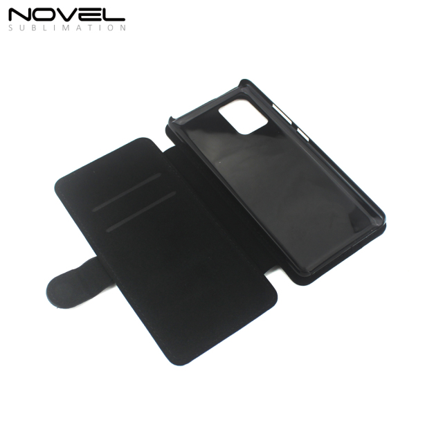 Popular Sublimation PU Flip Phone Case Wallet For A91/ S10 Lite
