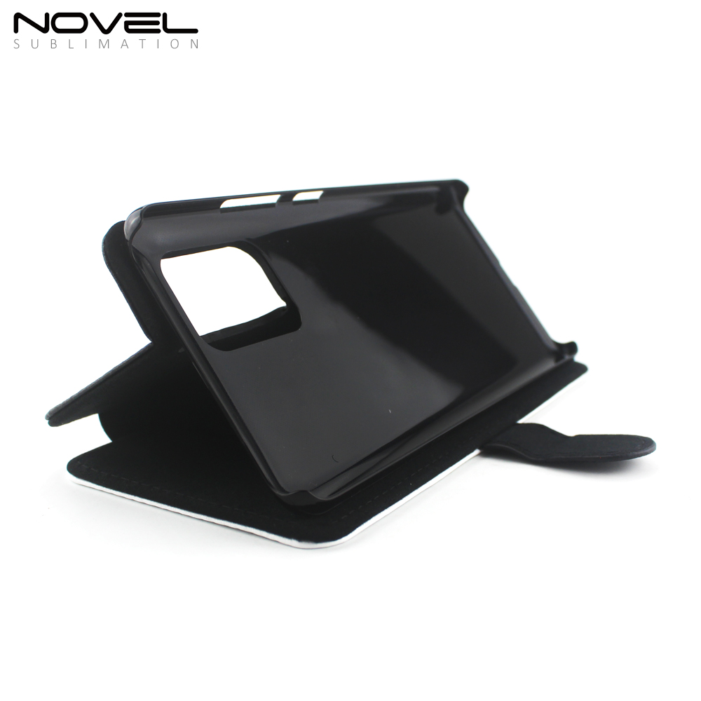 Popular Sublimation PU Flip Phone Case Wallet For A91/ S10 Lite