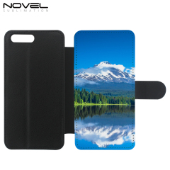 DIY Blank PU Flip Mobile Phone Bag For Honor 10