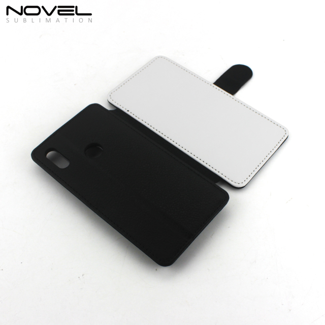 Leather Flip Mobile Phone Bag Case With Card Slots For Huawei Y6 2019
