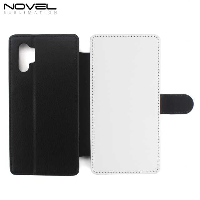 DIY Custom PU Flip Phone Wallet Case For Galaxy Note 10 Pro/ Plus