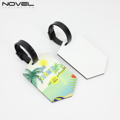 MDF Wooden Suitcase Luggage Tag NSX-008D