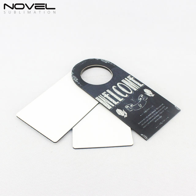 One-sided Printing Sublimation MDF Door Hanger