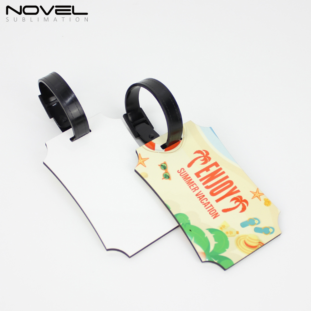 Sublimation Blank MDF Luggage Tag NSX-010D