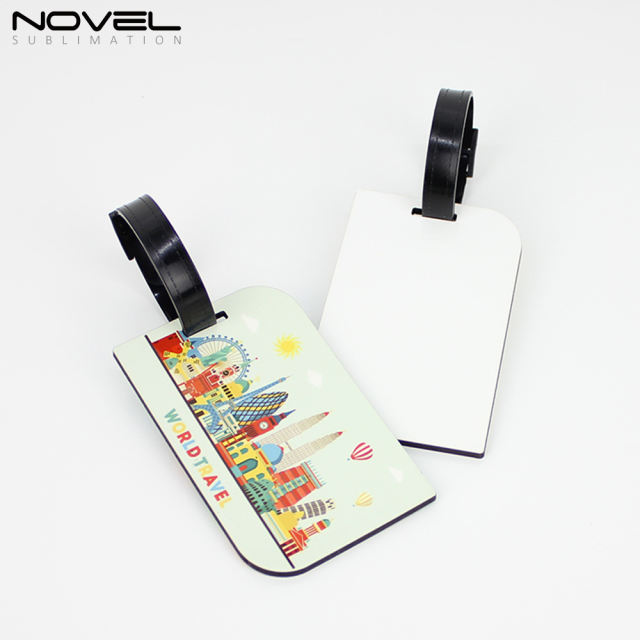 MDF Suitcase Luggage Tag NSX-006D