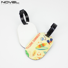 DIY Blank MDF Luggage Tag NSX-007D