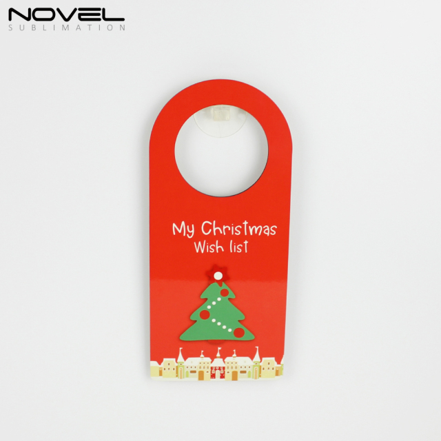 Double-sided Printing Custom MDF Door Hanger