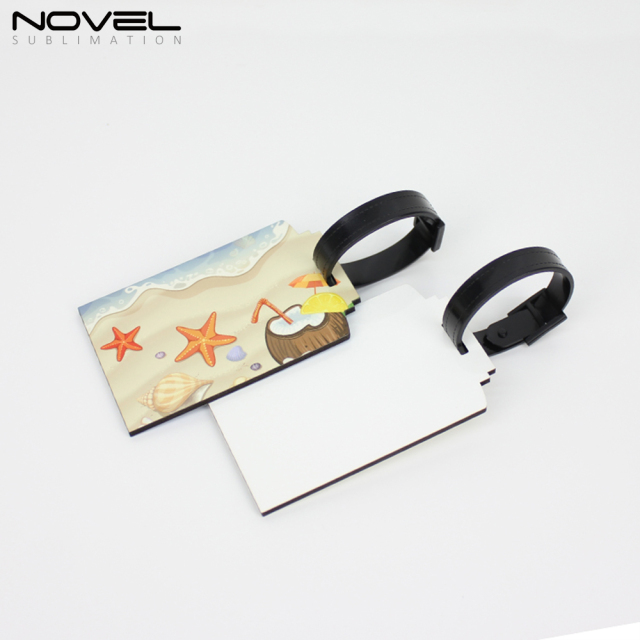 Travel MDF Luggage Bag Tag NSX-001D