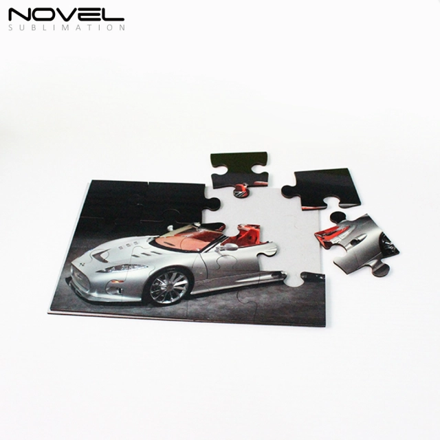 NSPZ-002 Rectangle Jigsaw MDF Puzzle 12p