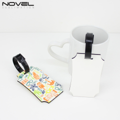 Sublimation Blank MDF Luggage Tag NSX-010D