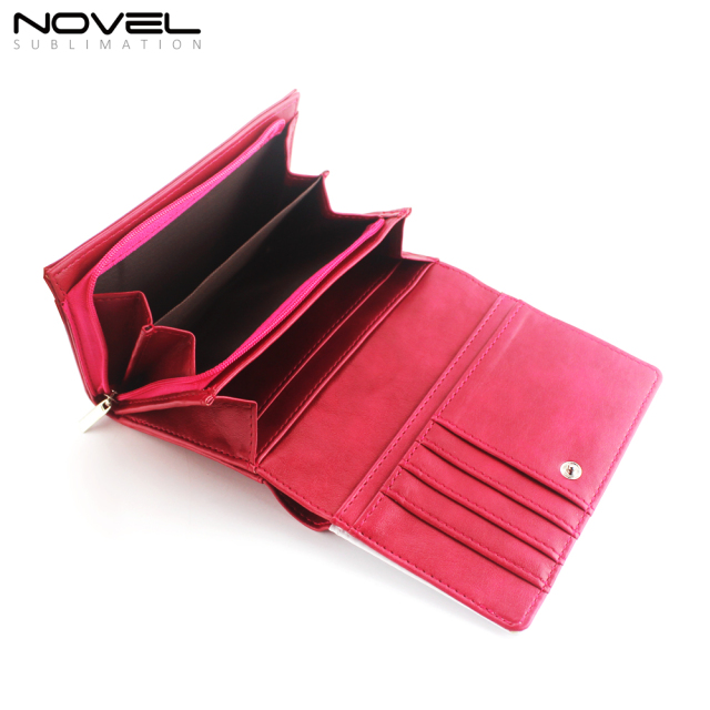 Premium Custom Leather Ladies Wallet Female Purse