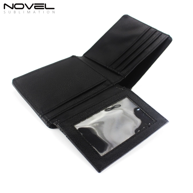 Father's Day Gift Personalized PU Leather Men Wallet Purse With Extra Card Holder