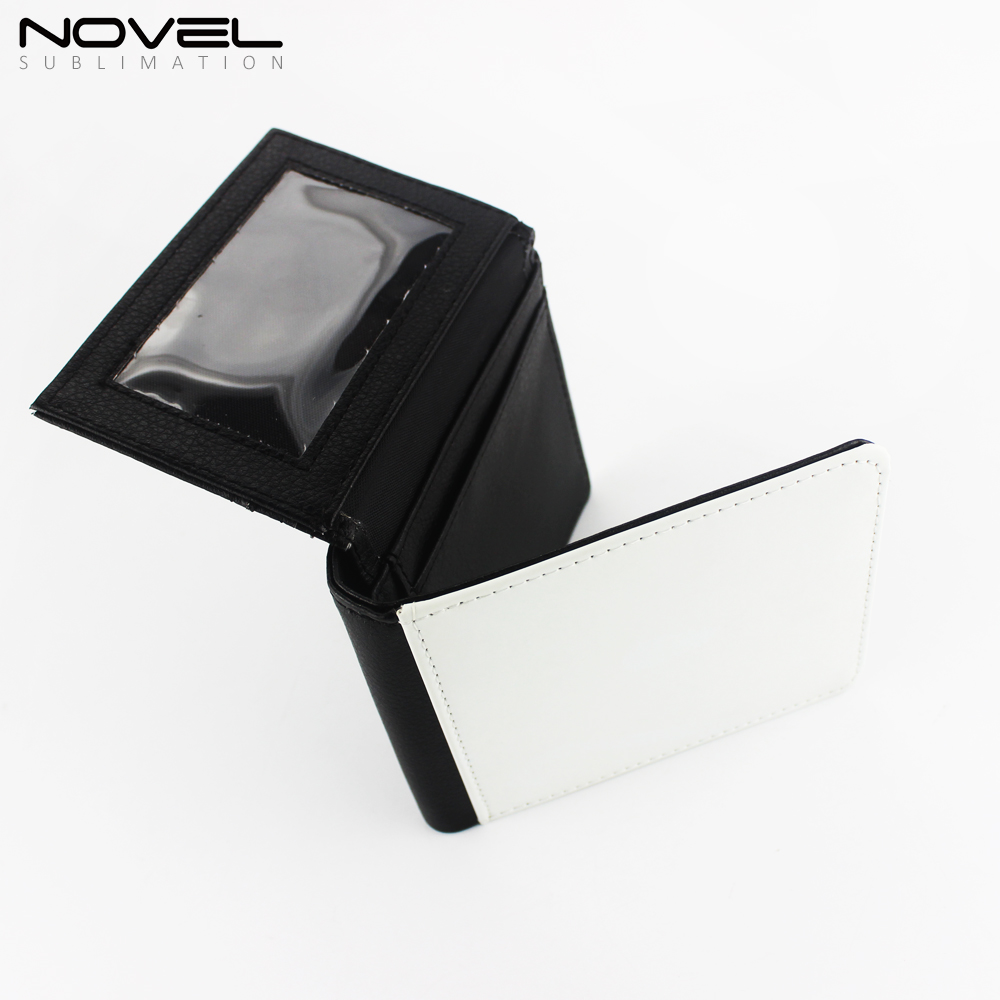 Father's Day Gift Personalized PU Leather Men Wallet Purse With Extra Card Holder