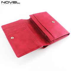 Premium Custom Leather Ladies Wallet Female Purse