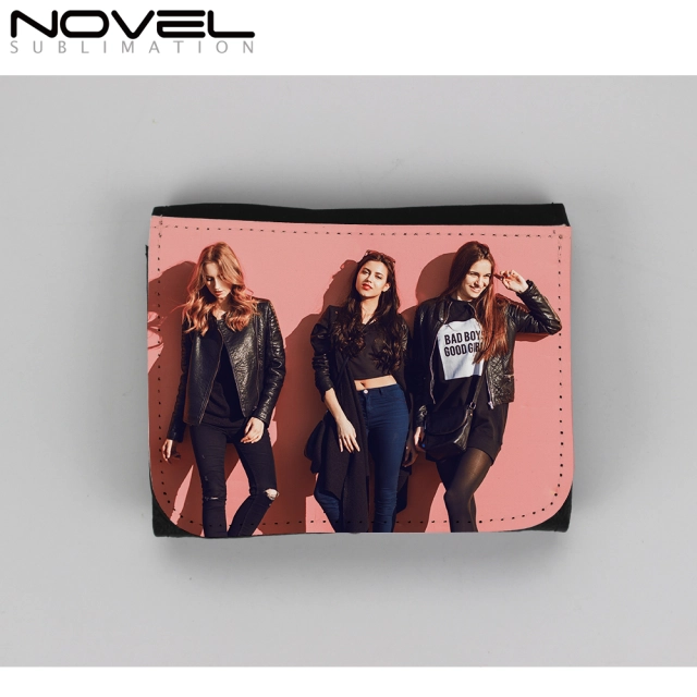 Classic Small Canvas Wallet Women Card Holder Pocket Wallet