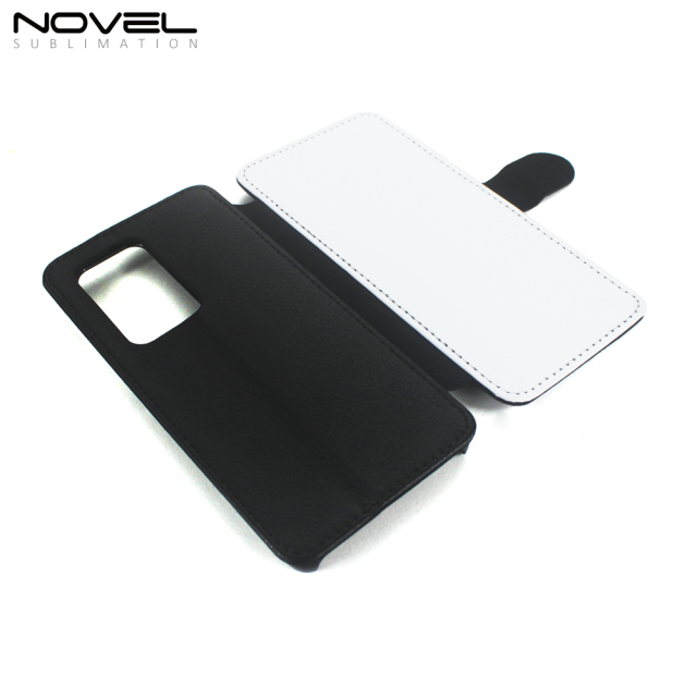 PU Flip Sublimation Leather Phone Wallet For Huawei P40 Series