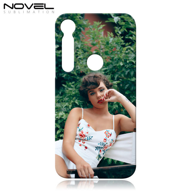 3D Full-print Plastic Phone Case Cover For Moto G8 Plus