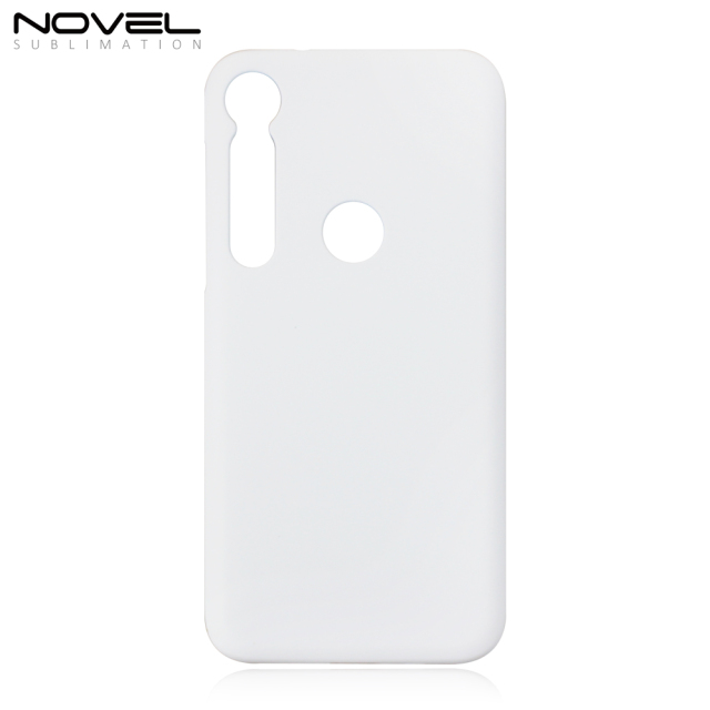 3D Full-print Plastic Phone Case Cover For Moto G8 Plus