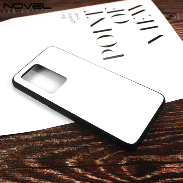 Sublimation Tempered Glass TPU Rubber Phone Case For Huawei P40