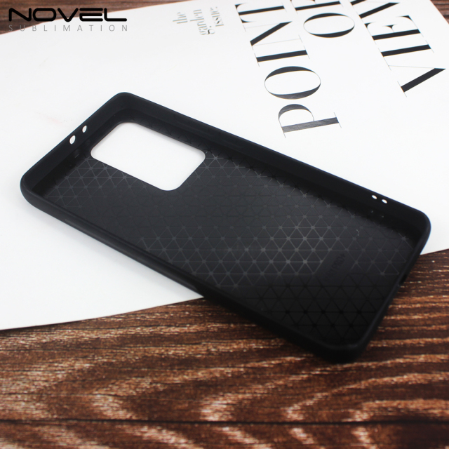 Custom Tempered Glass Rubber Phone Case For Huawei P40 Pro