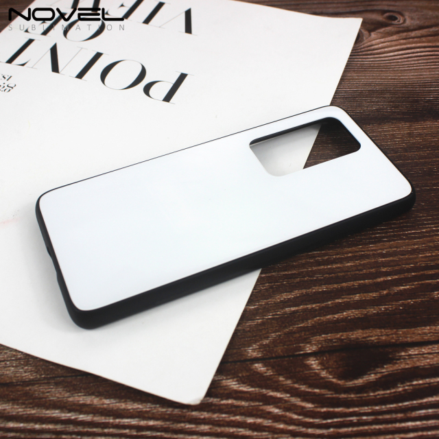 Sublimation Blank Glass TPU Phone Case Cover For Huawei P40 Pro Plus