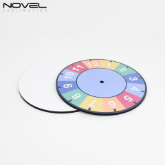 Decorative Round Wooden MDF Wall Clock Dia 203mm