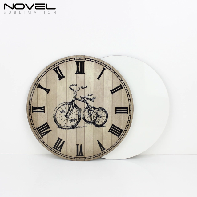 Sublimation Circle MDF Wall Clock Dia 170mm