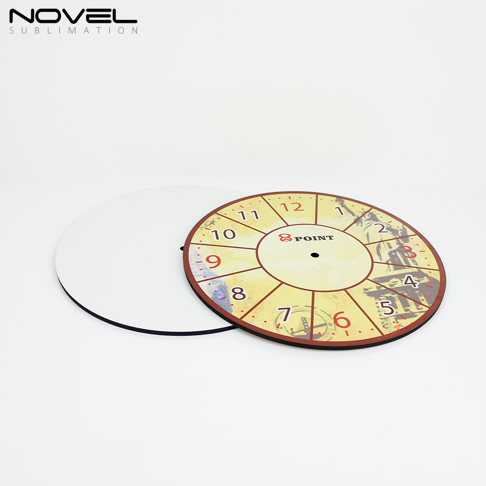 Oversized Wall Clock Sublimation Round Clock Dia 254mm