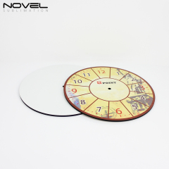 Oversized Wall Clock Sublimation Round Clock Dia 254mm