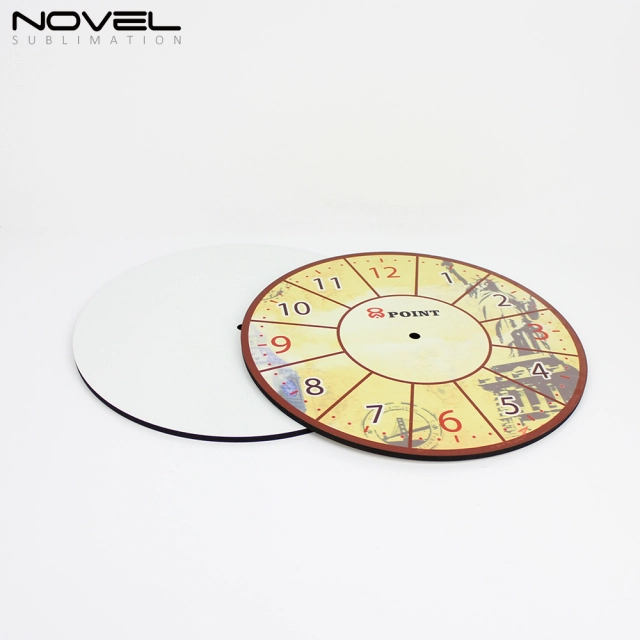 Oversized Wall Clock Sublimation Round Clock Dia 254mm