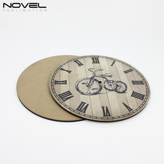 Sublimation Circle MDF Wall Clock Dia 170mm