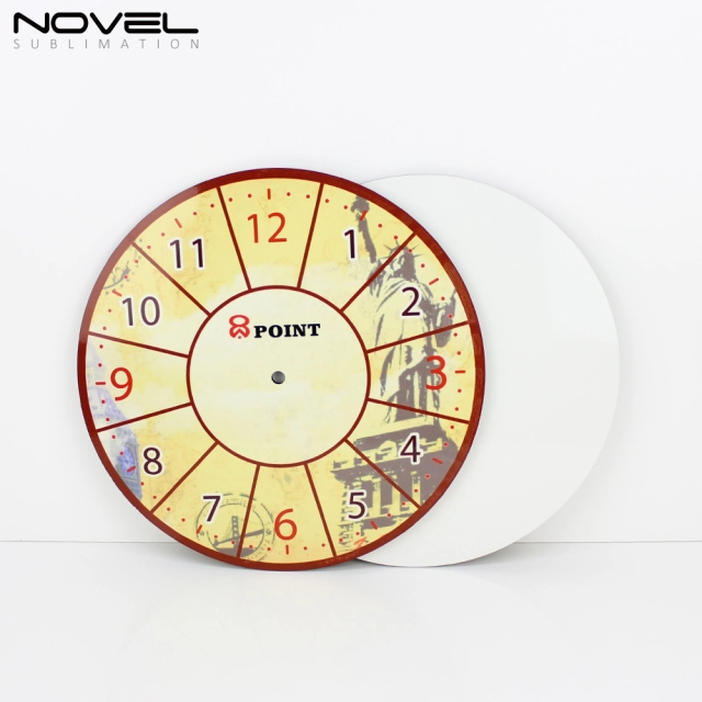 Oversized Wall Clock Sublimation Round Clock Dia 254mm